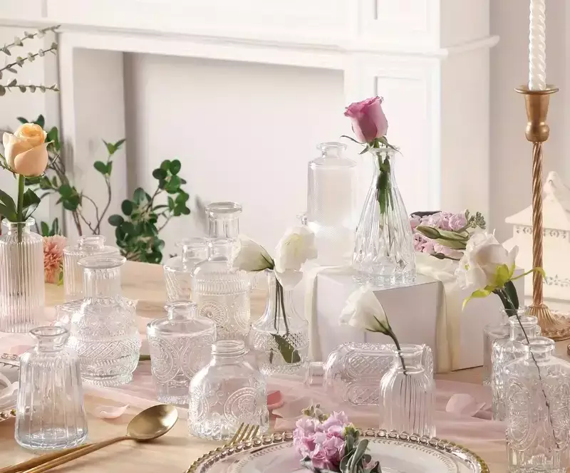 flower vases - assorted